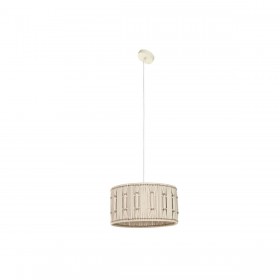 Lampadario Home ESPRIT Juta 50 W 39 x 39 x 25 cm
