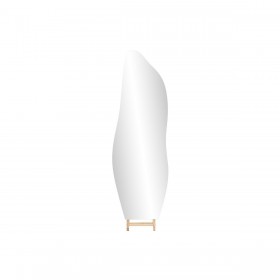 Specchio spogliatoio Home ESPRIT Naturale Cristallo Pino 50 x 10 x 150 cm