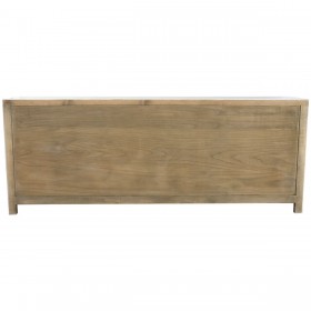 Credenza Home ESPRIT Bianco Legno di olmo 220 x 42 x 85 cm