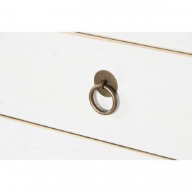 Credenza Home ESPRIT Bianco Legno di olmo 220 x 42 x 85 cm