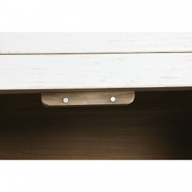 Credenza Home ESPRIT Bianco Legno di olmo 220 x 42 x 85 cm