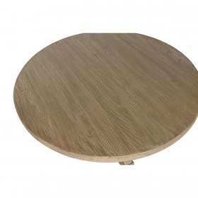 Tavolo da Pranzo Home ESPRIT Naturale Legno di olmo 120 x 120 x 76 cm