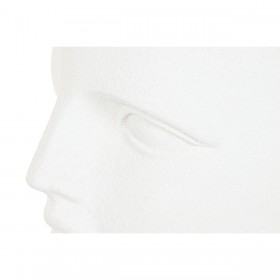 Vaso Home ESPRIT Bianco Magnesio Moderno Viso 49 x 49 x 50 cm