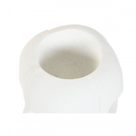 Vaso Home ESPRIT Bianco Magnesio Moderno Viso 49 x 49 x 50 cm