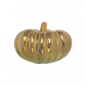 Statua Decorativa Alexandra House Living Dorato Ceramica Zucca 23 x 23 x 16 cm