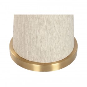 Lampada da Terra Home ESPRIT Beige Dorato 50 W 220 V 40 x 40 x 149 cm
