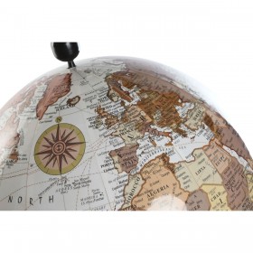 Mappamondo Home ESPRIT Marrone Vintage 45 x 45 x 80 cm