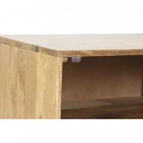 Comodino Home ESPRIT Dorato Naturale 50 x 40 x 50 cm