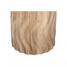 Tavolo da Pranzo Home ESPRIT Metallo Acacia 130 x 130 x 76 cm