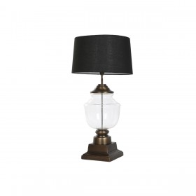 Lampada da tavolo Home ESPRIT Nero Bronce 50 W 220 V