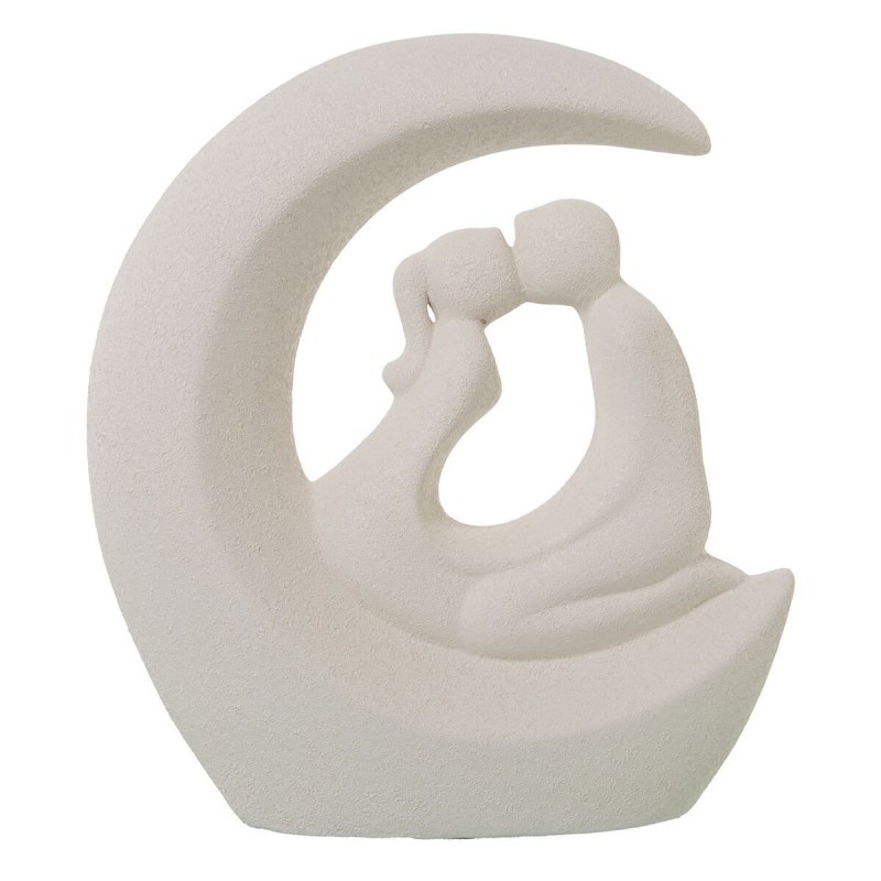 Statua Decorativa Alexandra House Living Moon Ceramica