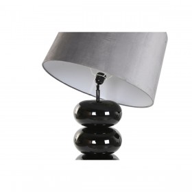 Lampada da tavolo Home ESPRIT Nero Grigio 50 W 220 V