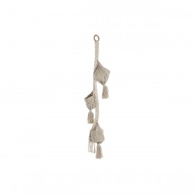 Vaso Home ESPRIT Cotone Legno Città 46 x 2 x 93 cm