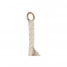 Vaso Home ESPRIT Cotone Legno Città 46 x 2 x 93 cm