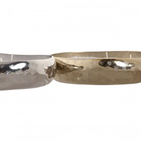 Candela Profumata Home ESPRIT Moderno 500 g (2 Unità)