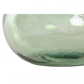 Vaso Home ESPRIT Verde Vetro riciclato 31 x 31 x 32 cm