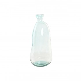 Vaso Home ESPRIT Trasparente Vetro riciclato 22 x 22 x 51 cm
