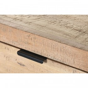Cassettiera Home ESPRIT Marrone Nero Alpino 180 x 45 x 91 cm