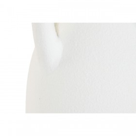 Vaso Home ESPRIT Bianco Fibra 39 x 39 x 120 cm