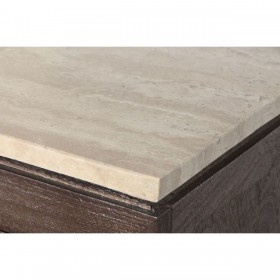 Credenza Home ESPRIT Marmo Legno di mango 180 x 40 x 85 cm