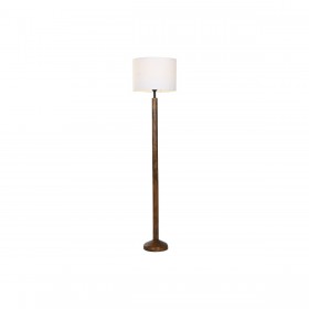 Lampada da Terra Home ESPRIT Beige Marrone scuro 60 W 220 V 35 x 35 x 156 cm