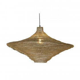 Lampadario Home ESPRIT Dorato Ferro 87 x 87 x 48 cm