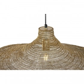 Lampadario Home ESPRIT Dorato Ferro 87 x 87 x 48 cm