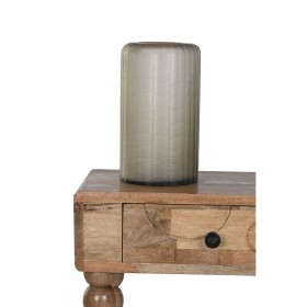 Vaso Home ESPRIT Cristallo Moderno 18 x 18 x 31 cm