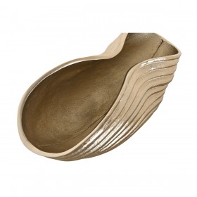 Centrotavola Home ESPRIT Dorato Astratto Moderno 30 x 16 x 14 cm