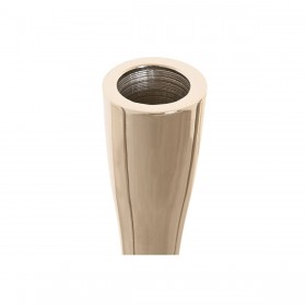 Candelabro Home ESPRIT Argentato Alluminio Moderno 7,5 x 7,5 x 25 cm