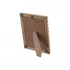 Cornice Portafoto Home ESPRIT Naturale Cristallo Legno di mango