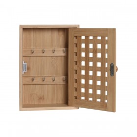 Armadietto portachiavi Home ESPRIT Naturale 19 x 6 x 27 cm