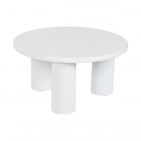 Tavolo aggiuntivo Home ESPRIT Bianco 75 x 75 x 40 cm