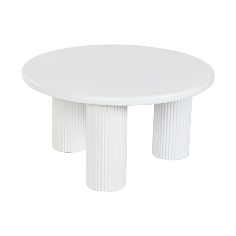 Tavolo aggiuntivo Home ESPRIT Bianco 75 x 75 x 40 cm