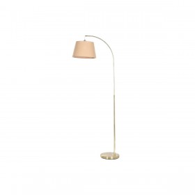 Lampada da Terra Home ESPRIT Beige Dorato 220 V