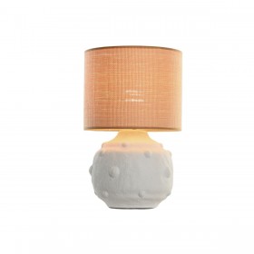 Lampada da tavolo Home ESPRIT Bianco Marrone 50 W 220 V