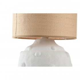 Lampada da tavolo Home ESPRIT Bianco Marrone 50 W 220 V