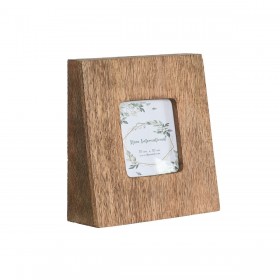 Cornice Portafoto Home ESPRIT Naturale Cristallo