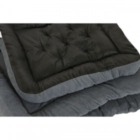 Letto per animali domestici Home ESPRIT Beige Grigio Crema Grigio scuro 72 X 60 X 9 CM 2 Unità