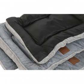 Letto per animali domestici Home ESPRIT Azzurro Grigio Grigio chiaro 85 X 70 X 8 CM 2 Unità