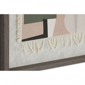 Quadro Home ESPRIT Beige Astratto Città 42,4 X 3 X 57 CM (2 Unità)