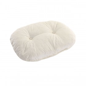 Letto per animali domestici Home ESPRIT Bianco Naturale Fibra naturale 55 X 45 X 18 CM