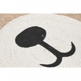 Tappeto Home ESPRIT Per bambini Orso 120 x 120 x 1 cm