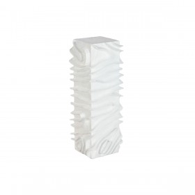 Piedistallo Home ESPRIT Bianco Legno MDF Moderno 29 x 29 x 80 cm