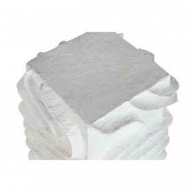 Piedistallo Home ESPRIT Bianco Legno MDF Moderno 29 x 29 x 80 cm