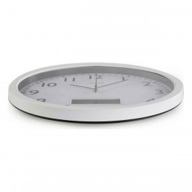 Orologio da Parete Versa 18560239 Bianco Plastica Minimalista 4 x 35 x 35 cm