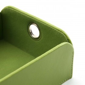 Svuotatasche Versa Argento Ecopelle Metallo (13 x 6,5 x 20 cm)