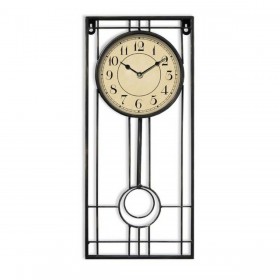 Orologio da Parete Versa Metallo (4,5 x 45 x 20 cm)