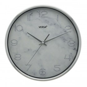 Orologio da Parete Versa Alluminio Casual 4,2 x 25,2 cm