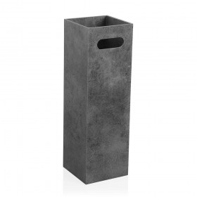 Portaombrelli Grigio Legno MDF (15 x 48,5 x 15 cm)
